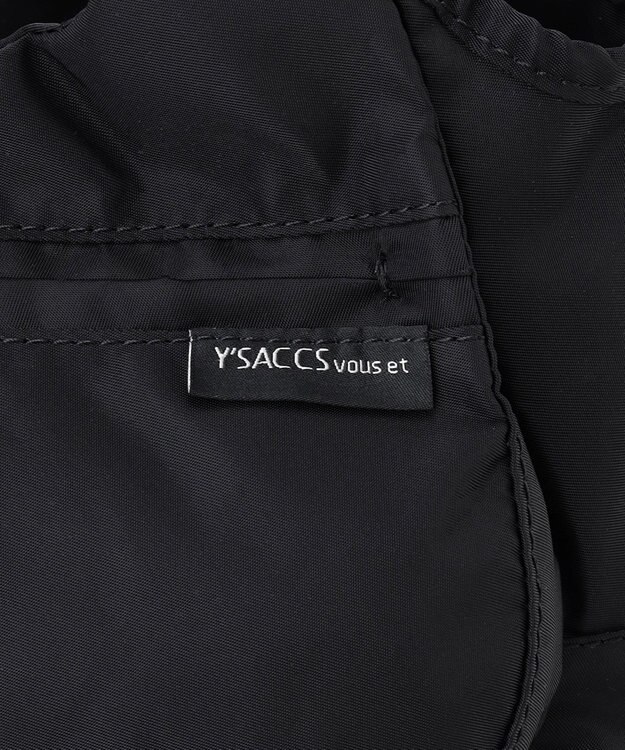 Y'SACCS 【Y’SACCS vous et】立体ポケットクリテ2WAYトート　mini ブラック