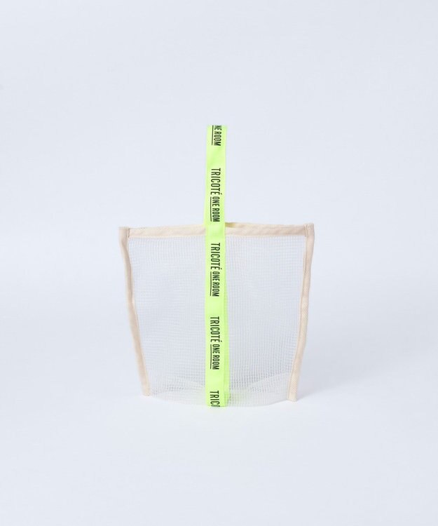 TRICOTE MESH BAG SMALL / メッシュバック小 90WHITE