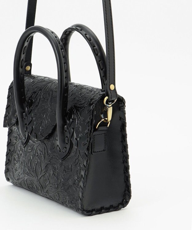 GRACE CONTINENTAL Mini RS Handbag ブラック