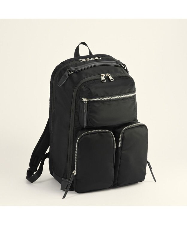 ACE BAGS & LUGGAGE W&.Day/Night ミュッケ オーガナイズドリュック A4サイズ 14.0インチPC収納 大容量 15576 ダブルアンドデイナイト ブラック