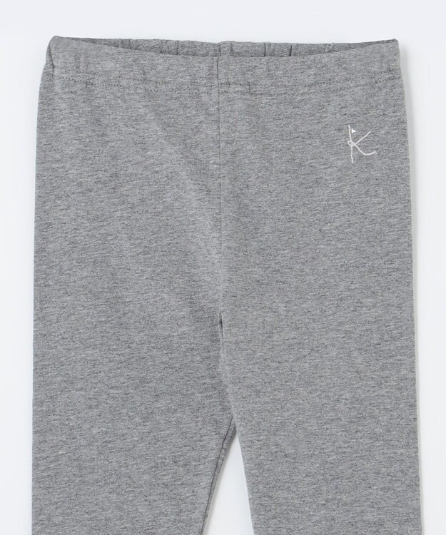 組曲 KIDS 【110-140㎝】ベア天 レギンス グレー系