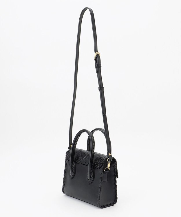 GRACE CONTINENTAL Mini RS Handbag ブラック