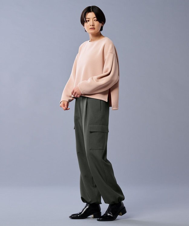 uncrave 【UVカット・吸水速乾】ダンボール プルオーバー（uncrave STANDARD） フェードピンク