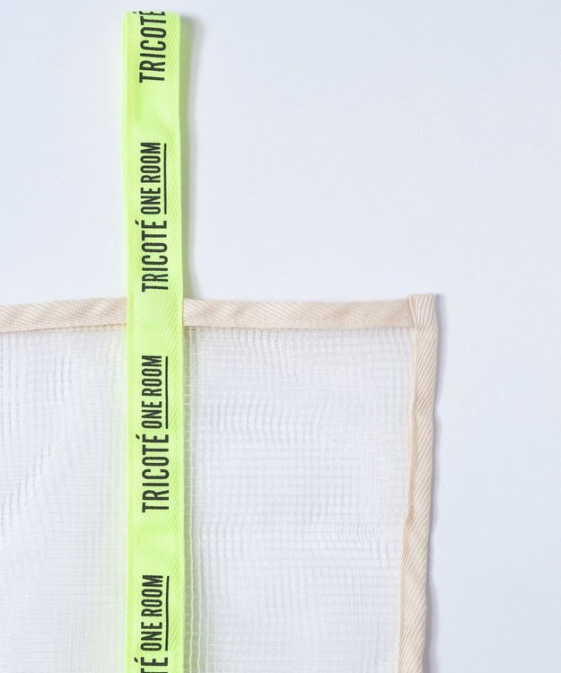 TRICOTE MESH BAG SMALL / メッシュバック小 90WHITE