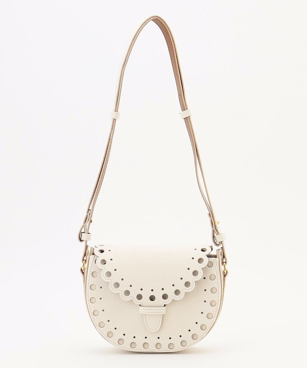 BEIGE， 【一部店舗限定】MARY AL TERNA / ENSOU ウルトラスエードショルダーバック Ivory