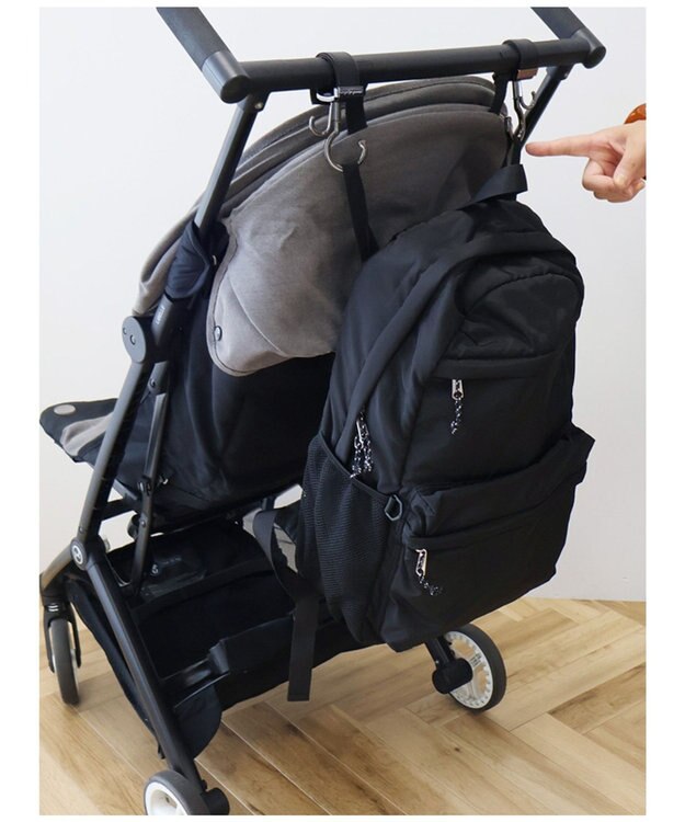 AMERICAN HOLIC 多機能リュック Black