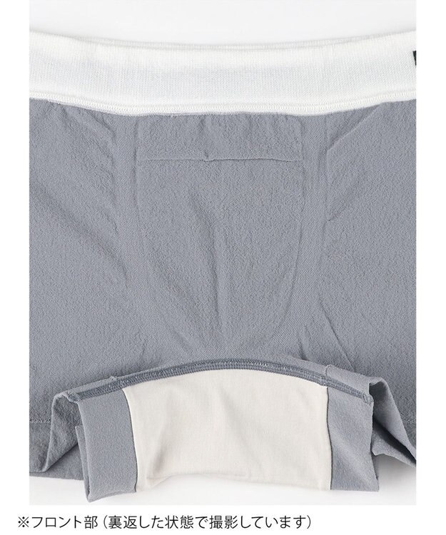 WACOAL MEN ボクサーパンツ <CITEN>コラボ 【PANTS HOLIC】 ユニセックス ワンサイズ(S-LL) 立体成型 前閉じ 下着 GT3555 /ブロス バイ ワコールメン グレー