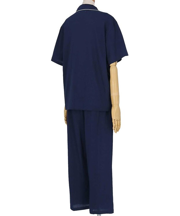 une nana cool 綿混コットンリネン天竺 半袖パジャマ KO