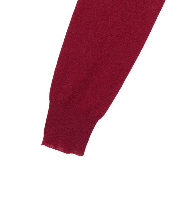 JOSEPH 【洗える】キャッシュエアー　ラウンドネックニット Ruby