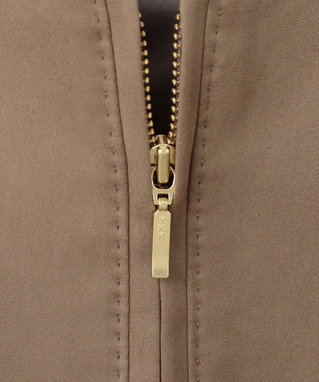 J.PRESS LADIES L 【洗える】シルセームスエード ブルゾン モカ系