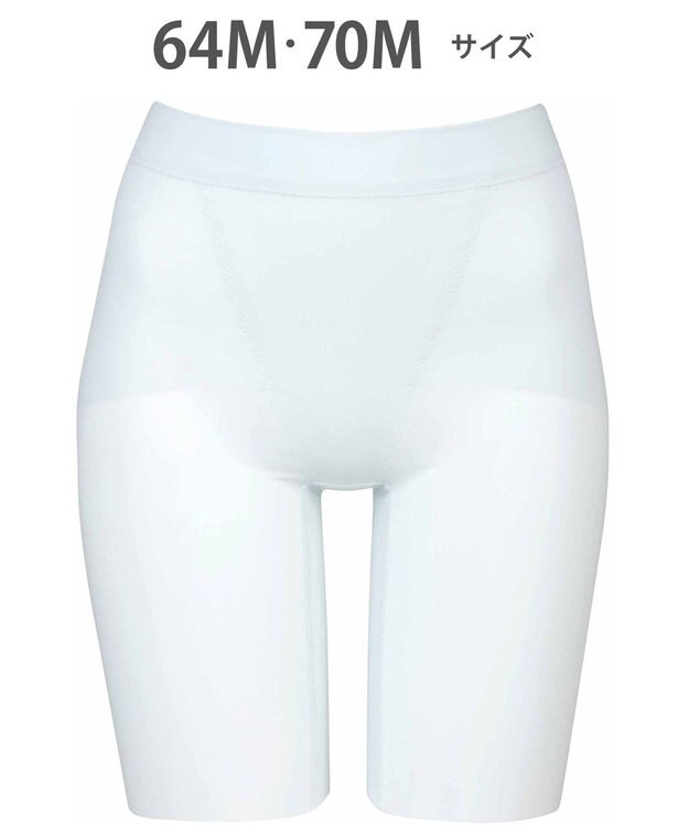 WACOAL 【重力に負けないヒップケアガードル】 ガードル ロング丈 【はくヒップケア】 まるみのあるヒップをキープ 快適なはきごこち 一枚ばき可能 レディース GRC623 /ワコール サックス