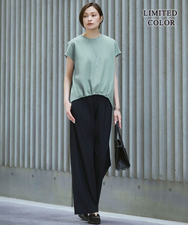 ICB L 【WEB限定カラーあり】マットスキューバ トラックワイドパンツ ネイビー［WEB限定］