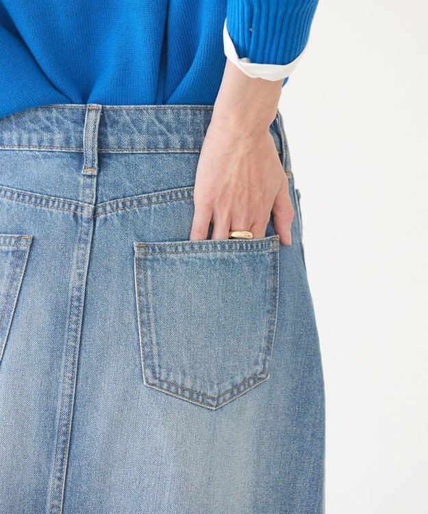 AMERICAN HOLIC デニムＡラインスカート Light Indigo