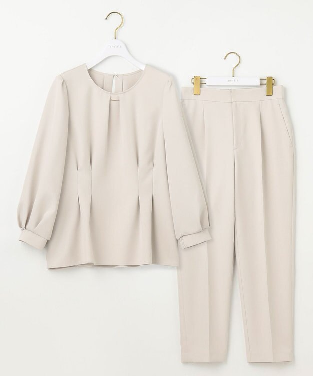 ANY SIS 【2SET】秒映えメソッド セレモニー セットアップ ベージュ