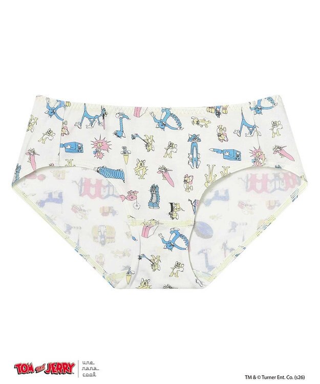 une nana cool トムとジェリー × une nana cool ショーツ アイボリー