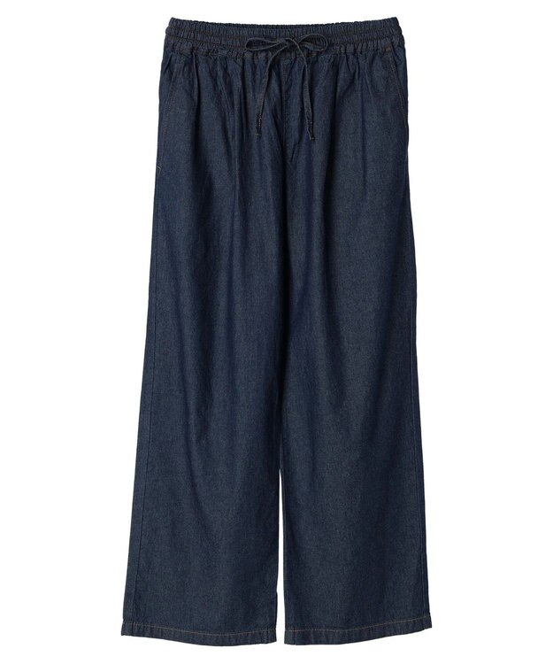 Green Parks イージーワイドパンツ Indigo