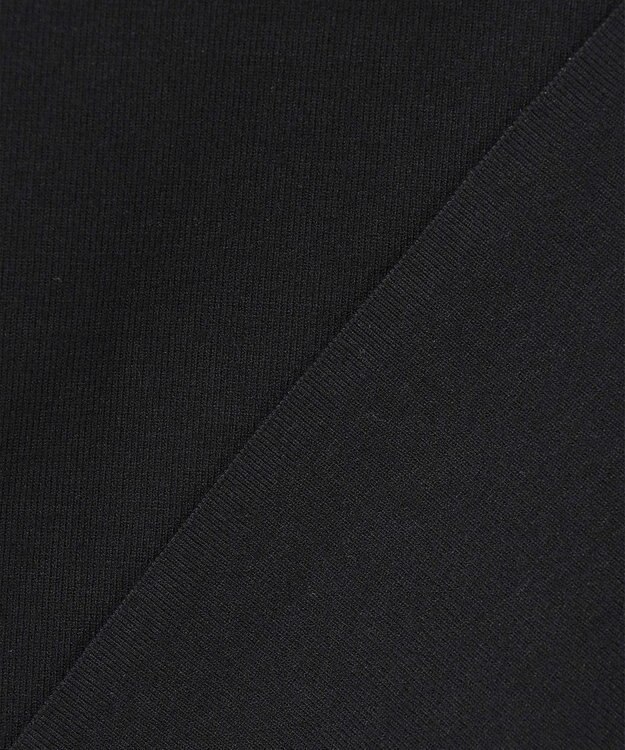 23区 S 【洗える】ヴィスコースストレッチ ノースリーブ プルオーバー ブラック系