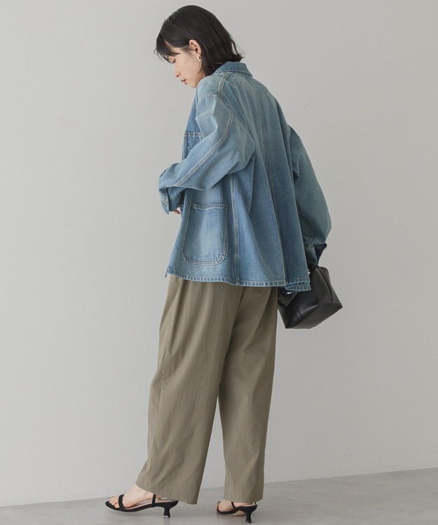 AMERICAN HOLIC デニムカバーオールジャケット Light Indigo