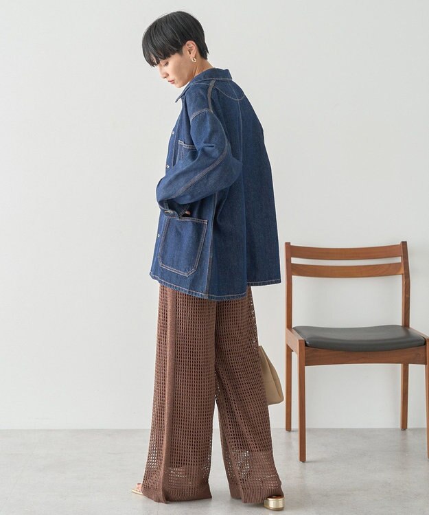 AMERICAN HOLIC デニムカバーオールジャケット One Wash