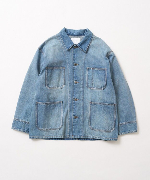 AMERICAN HOLIC デニムカバーオールジャケット Light Indigo