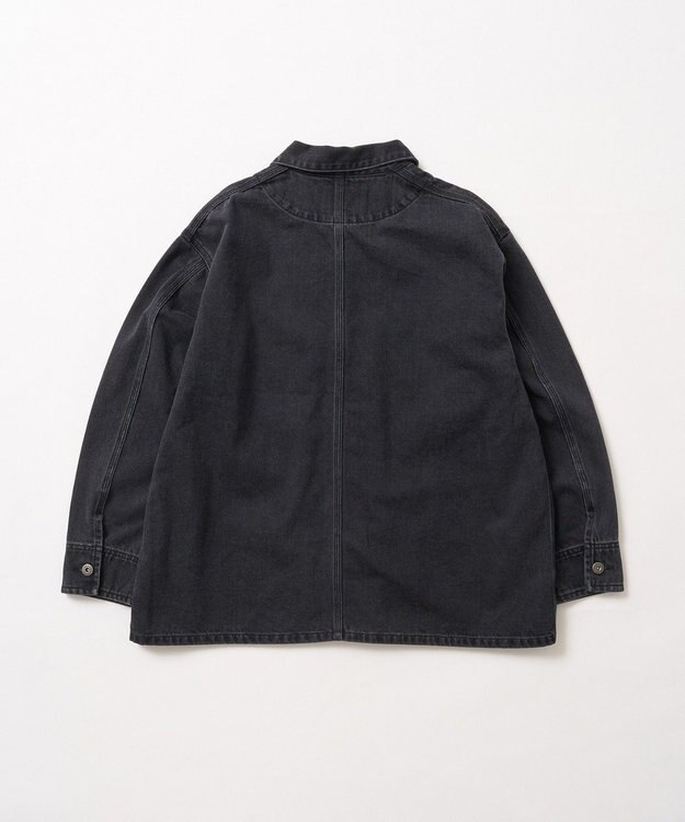 AMERICAN HOLIC デニムカバーオールジャケット Black
