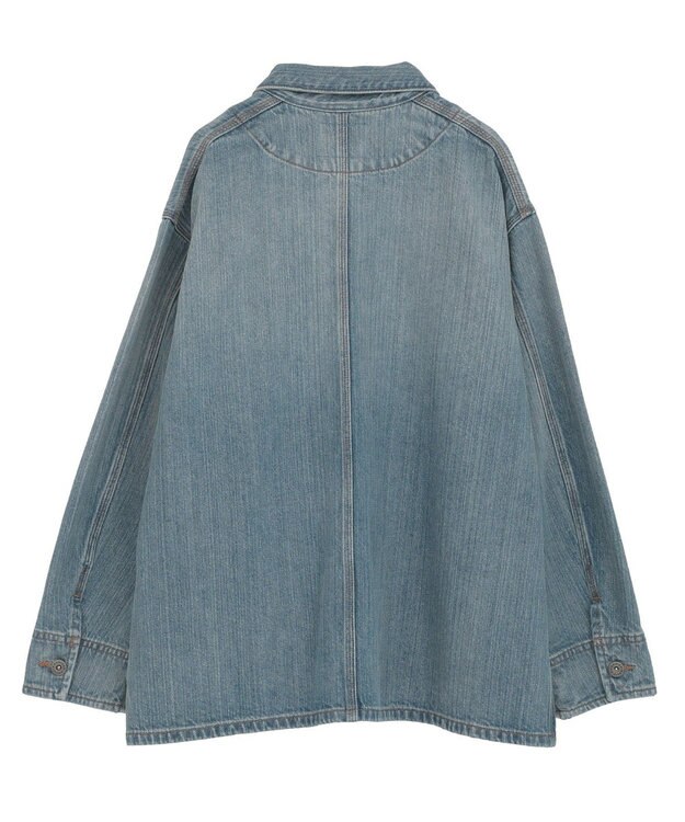 AMERICAN HOLIC デニムカバーオールジャケット Light Indigo