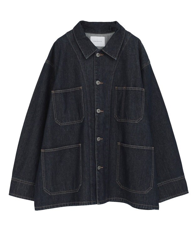 AMERICAN HOLIC デニムカバーオールジャケット One Wash