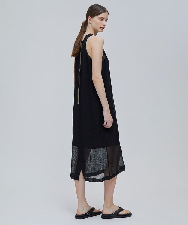 BEIGE， MATHIEU / レイヤードドレス Black