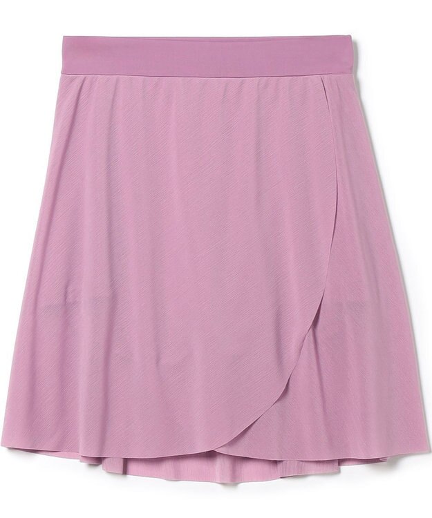 Chacott ショートスパッツ付スカート グレイッシュライラック