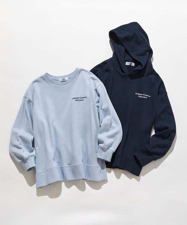 J.PRESS LADIES S 【WEB限定】ロゴ裏毛 スウェット 【WEB限定】サックス系