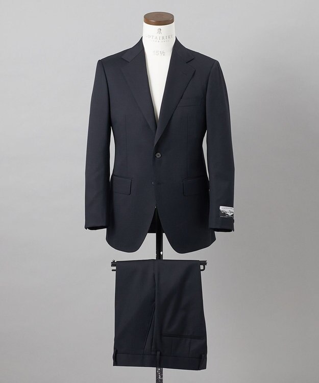 GOTAIRIKU 【御幸毛織】ドライスピナーツイルストレッチスーツ_ネイビー ネイビー系