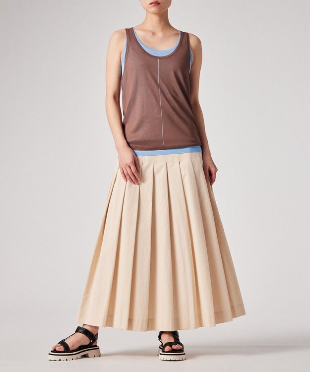 Paul Smith レイヤード シアータンクトップ ブラウン