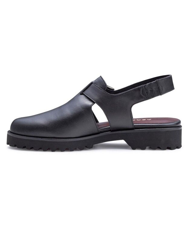 REGAL FOOT COMMUNITY 【リーガルレディース】F41R ラギットソールサンダル サンダル ブラック