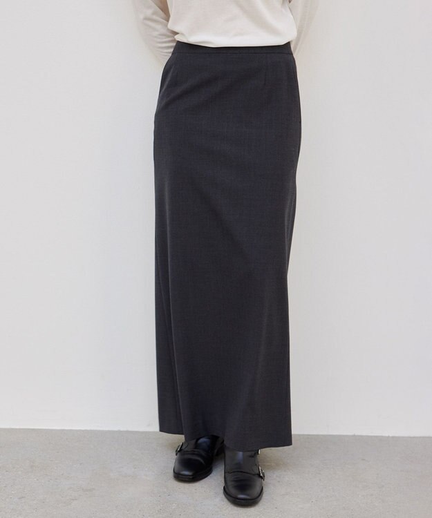 BEIGE， LAVAL / マキシスカート C.Gray