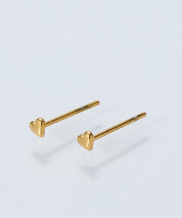 Phoebe 【金属アレルギー対応】タイニーハートピアス　ゴールド/サージカルステンレス ゴールド