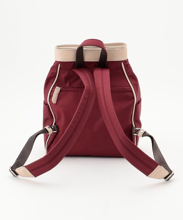 Y'SACCS トラベル ホライズンミニリュック ダークレッド