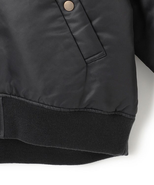 J.PRESS YORK STREET 【WOMEN】ショート MA-1 ブラック系