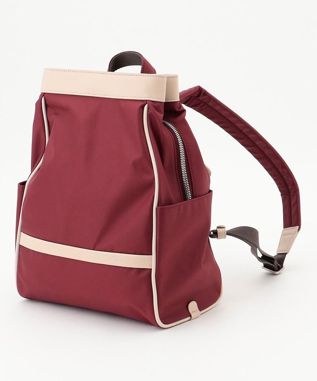Y'SACCS トラベル ホライズンミニリュック ダークレッド