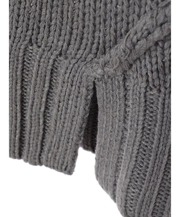 Green Parks ・ＳＵＧＡＲ　ＳＰＯＯＮ　ショートニットベスト Gray Mixture