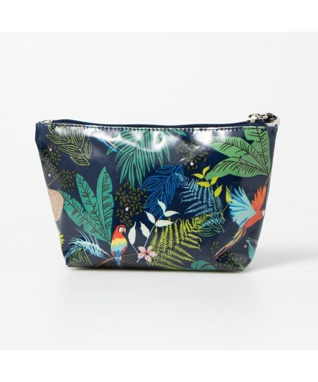 UNBILLION カシュカシュ cachecache / PVC加工プリントポーチセット ネイビー