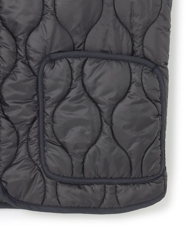 J.PRESS YORK STREET 【UNISEX】キルティング ベスト ブラック系