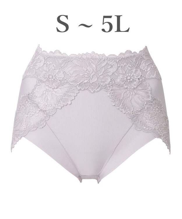 BRADELIS New York 【BRADELIS NewYork peace】おしりPラインラッピングショーツ24 深め お腹スッキリ 美尻メイク 補正下着 DB224201 モーヴ