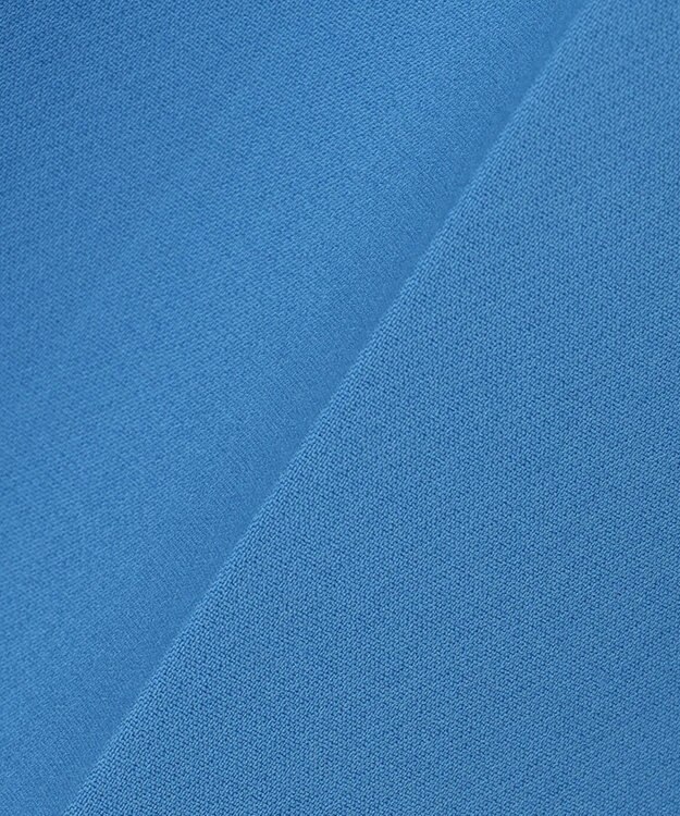 UNFILO 【VERY.3月号掲載/洗える/ストレッチ】ハイウエストカラーパンツ ブルー