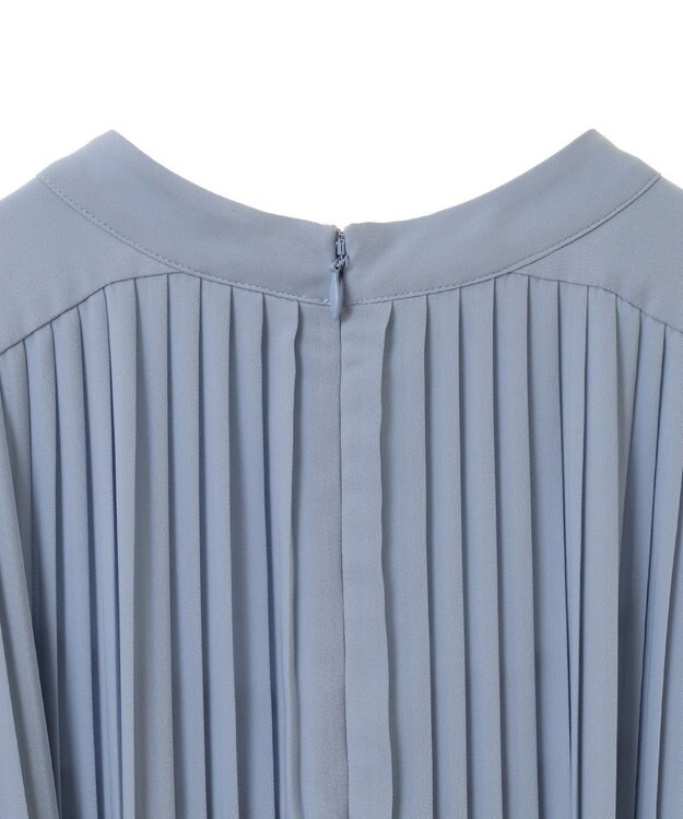 Green Parks ef-de プリーツワンピース Sax