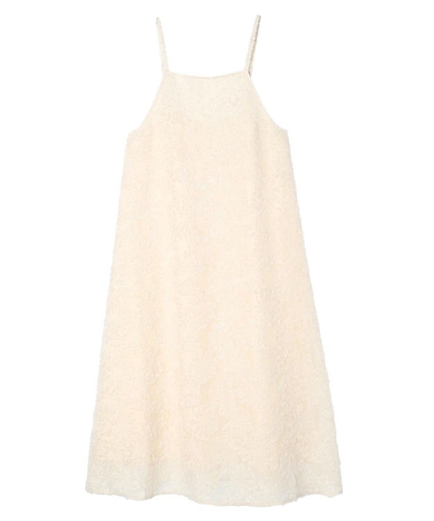 earth music&ecology フラワージャガードキャミワンピース Ivory