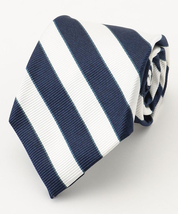 J.PRESS MEN 【JAPANESE TWILL&REPPE STRIPE COLLECTION】 レジメンタル ネクタイ ネイビー系1
