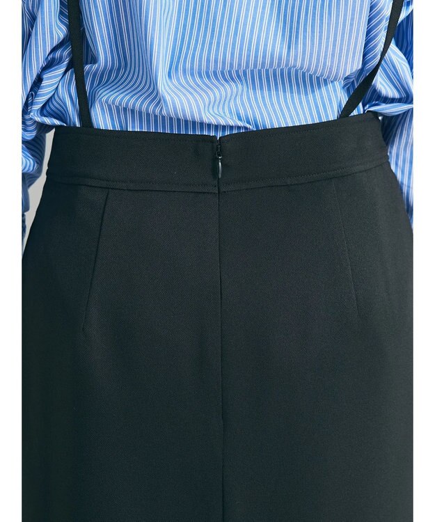 CRAFT STANDARD BOUTIQUE ジョーゼットタイトスカート Black