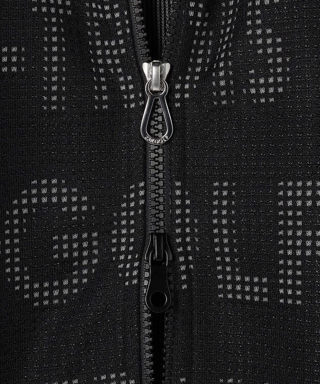 23区GOLF 【MEN】ロゴジャガードトラックジャケット ブラック系5