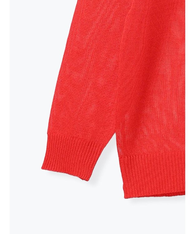 Te chichi メッシュスキッパーポロニット レッド