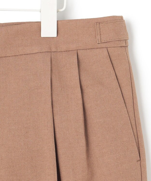 ICB 【セットアップ対応・洗える】 LooseWeave テーパードパンツ レディッシュブラウン系